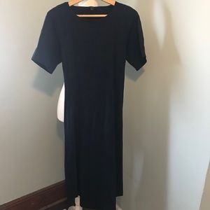 Navy midi length dress from COS Size Small